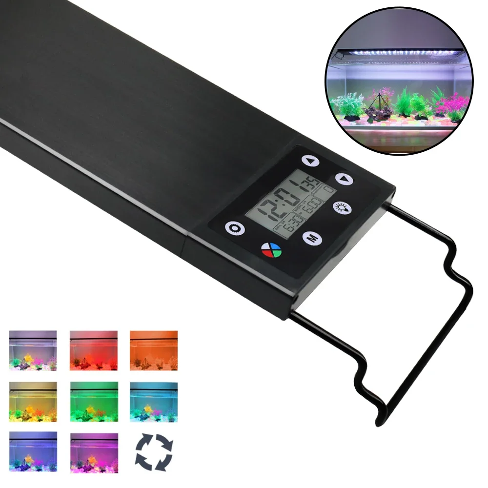 Aquarium Plant Iron - Luce LED per acquario impermeabile IP68,