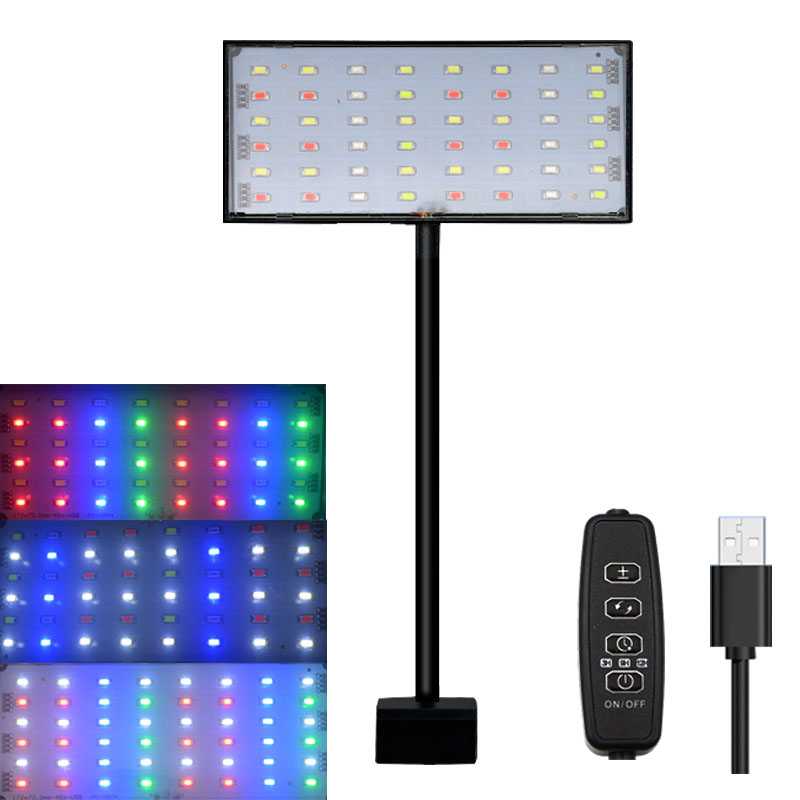 Aquarium Plant Iron - Lampada LED a Spettro Completo per