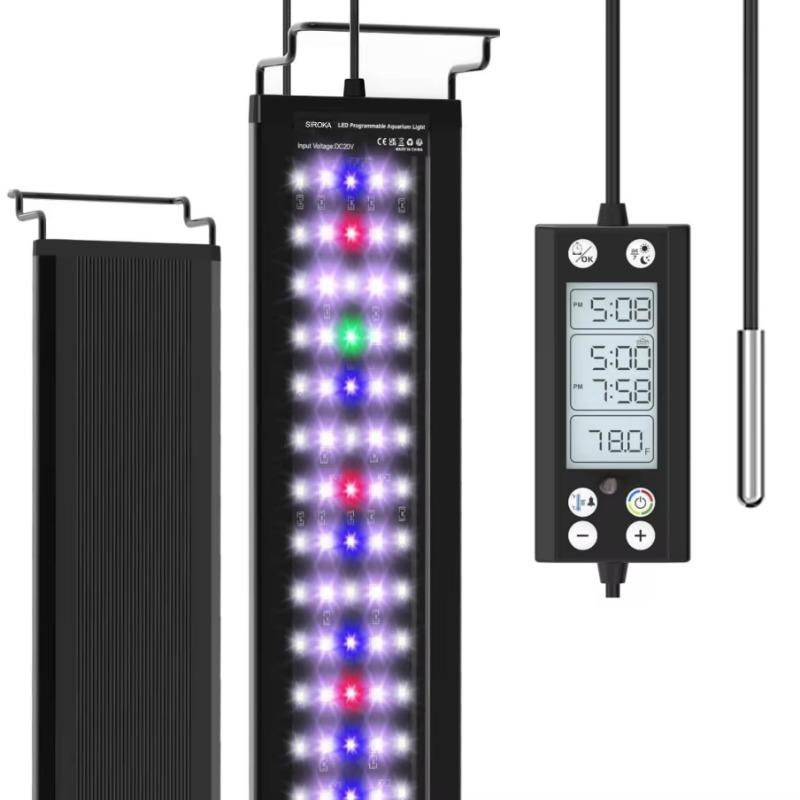 Planted Aquarium Cycling - Luce Programmabile 24/7 per Acquario con