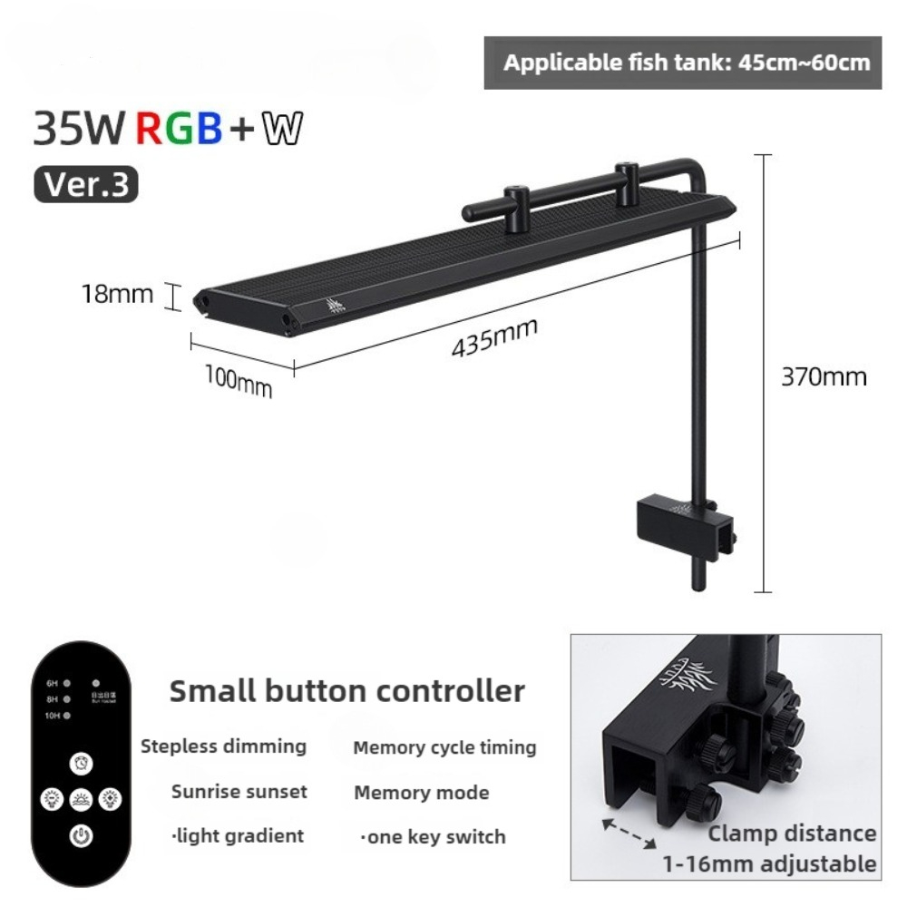 Planted Aquarium Cycling - Luce per acquario a LED Alba