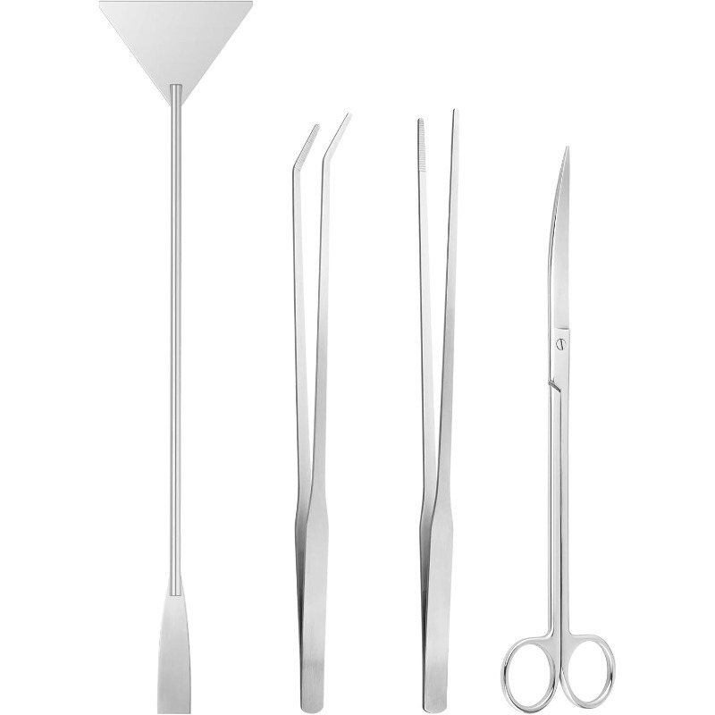 Aquarium Plant Iron - Kit per Acquario e Terrario: Pinzette