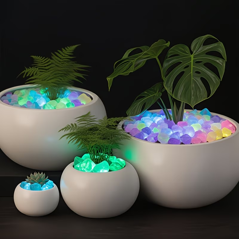 Set di 300 Ciottoli Luminosi,  - Aquarium Planting recensione e prezzo