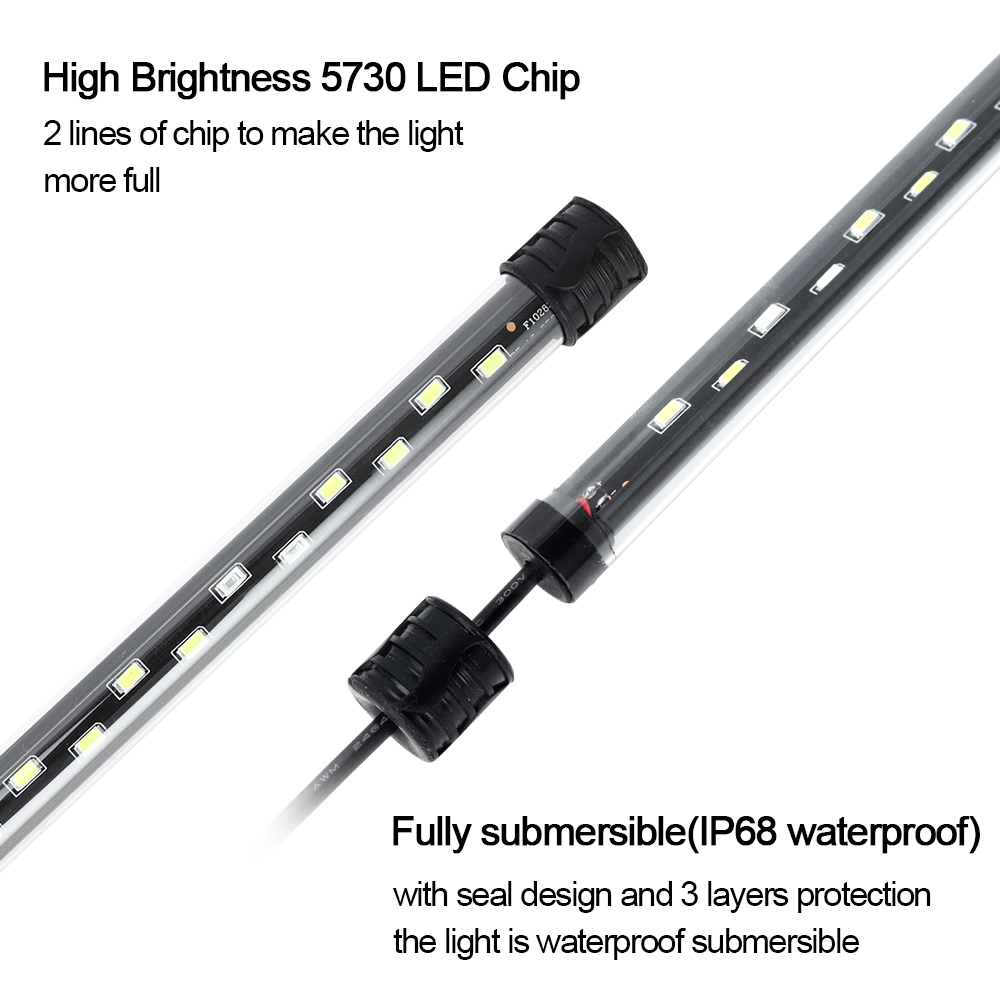 Acquario Luce LED Pianta Colti - Aquarium Plant Growth Light recensione e prezzo