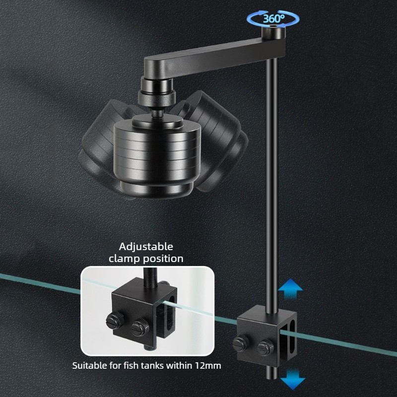 Luce LED per Acquario a 3 Colo - Aquarium Planted Tank Light recensione e prezzo