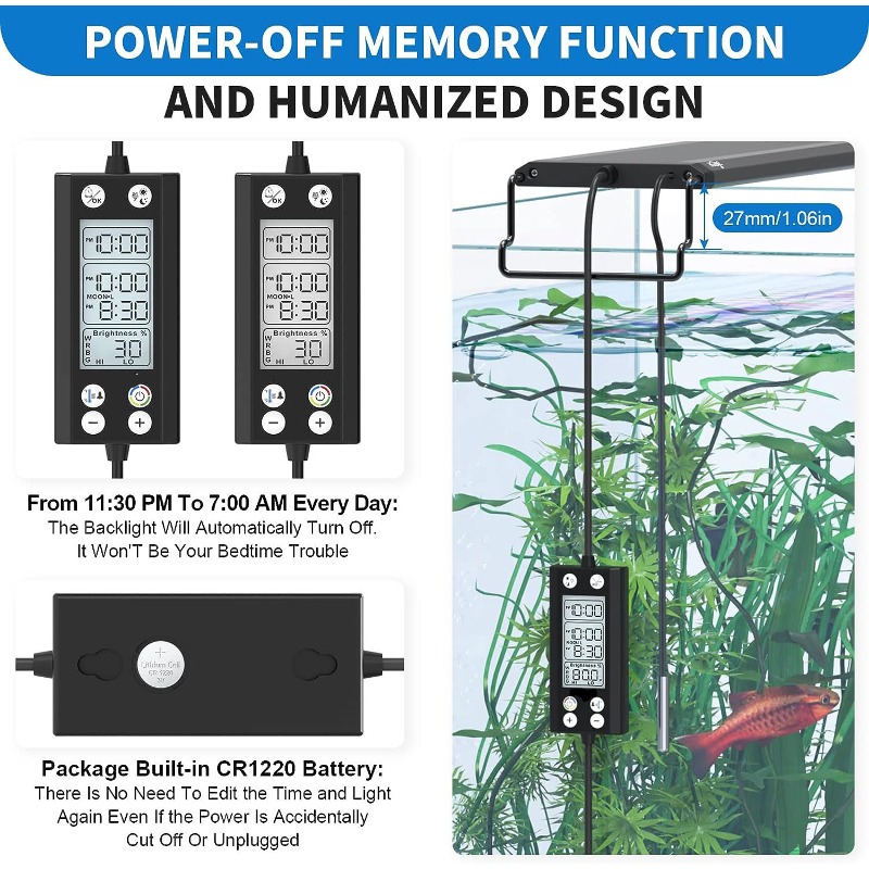 Luce Programmabile 24/7 per Ac - Planted Aquarium Cycling recensione e prezzo
