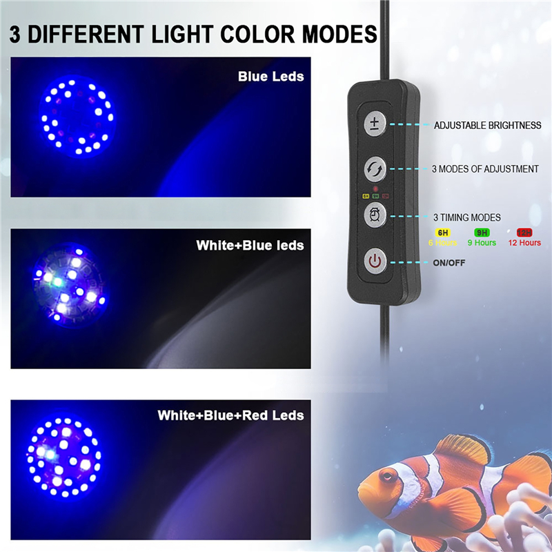30W Acquario Acquario Acquario - Aquarium Planted Tank Light recensione e prezzo