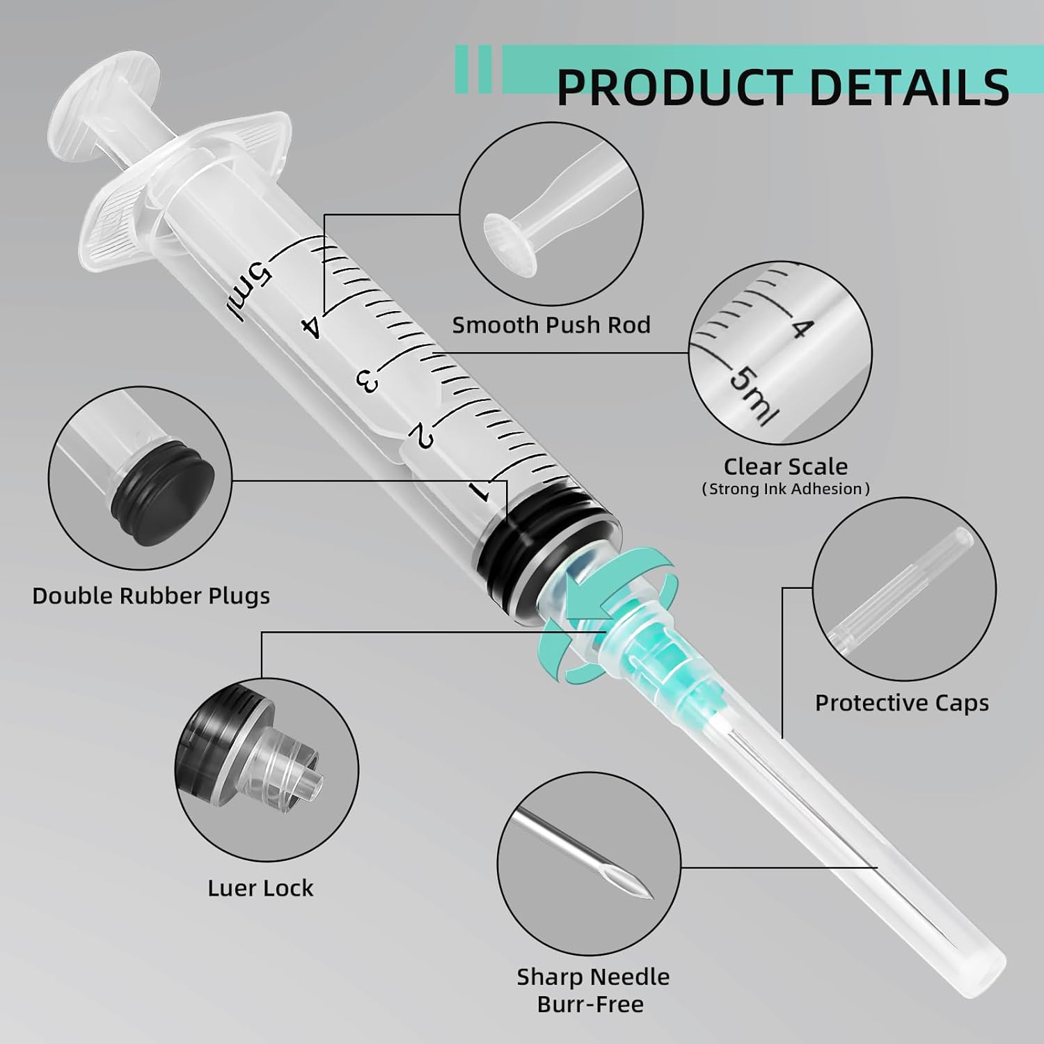 Siringa Luer Lock da 5 ml, ada - Aquarium Planting recensione e prezzo