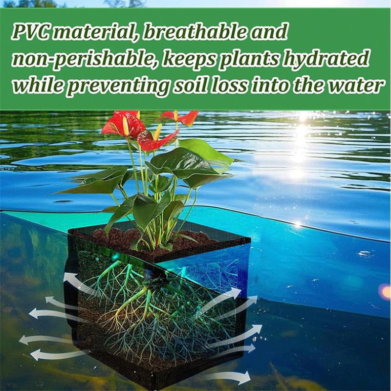 Set di 4 Cestini in Rete Nera  - Aquarium Planting recensione e prezzo