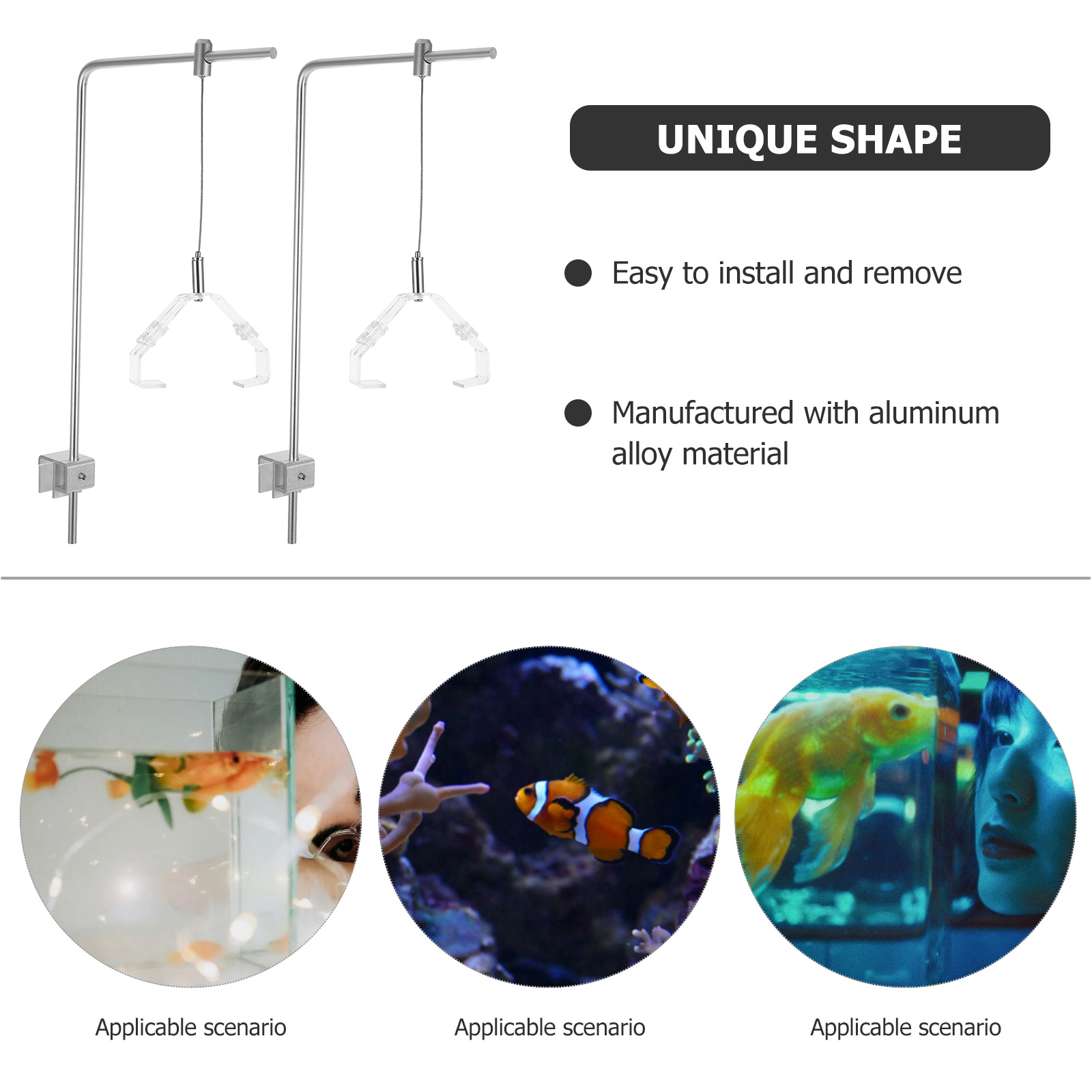 2 pezzi portalampada per acqua - Aquarium Planted Tank Light recensione e prezzo