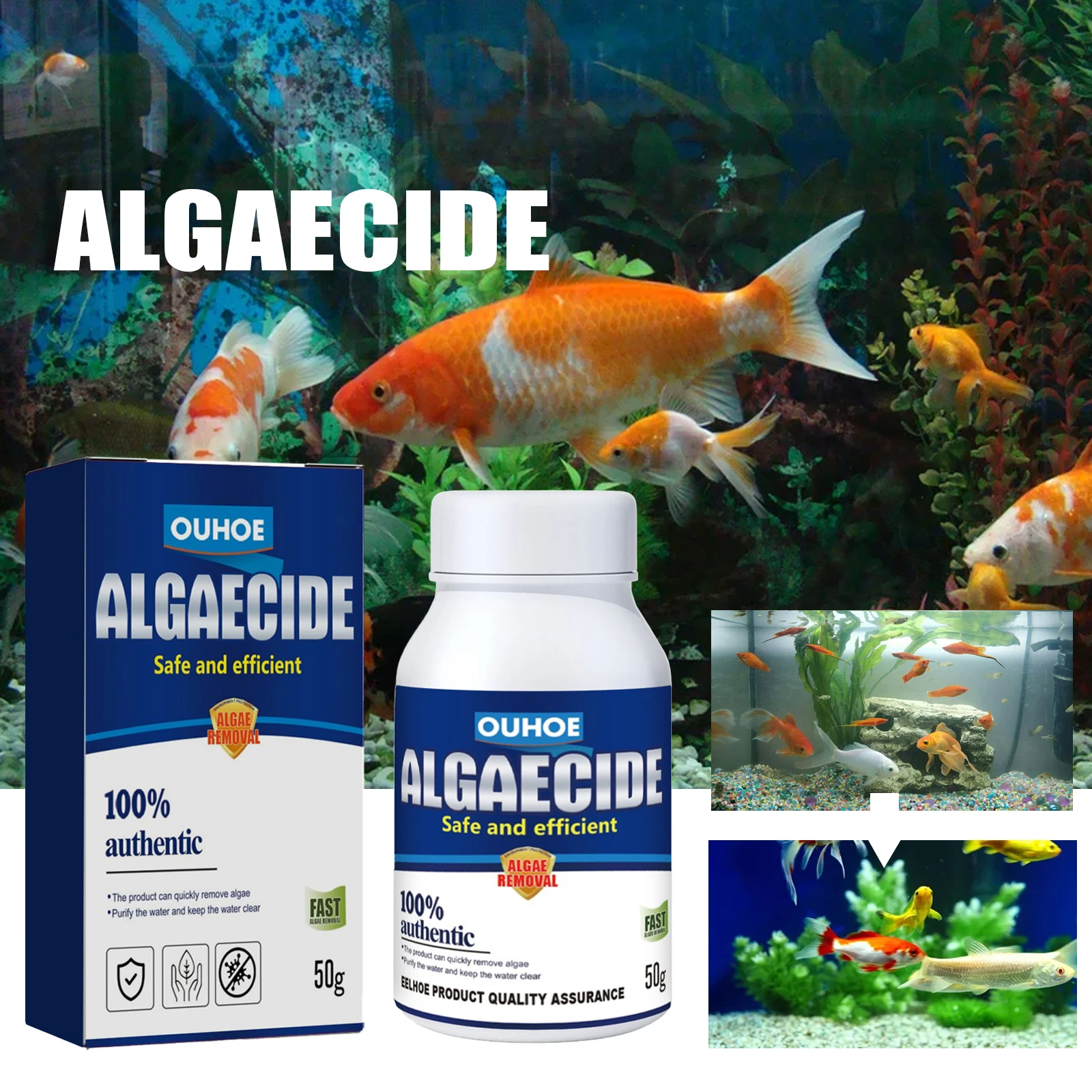 Rimozione delle alghe dell'acq - Planted Aquarium Algae Control recensione e prezzo