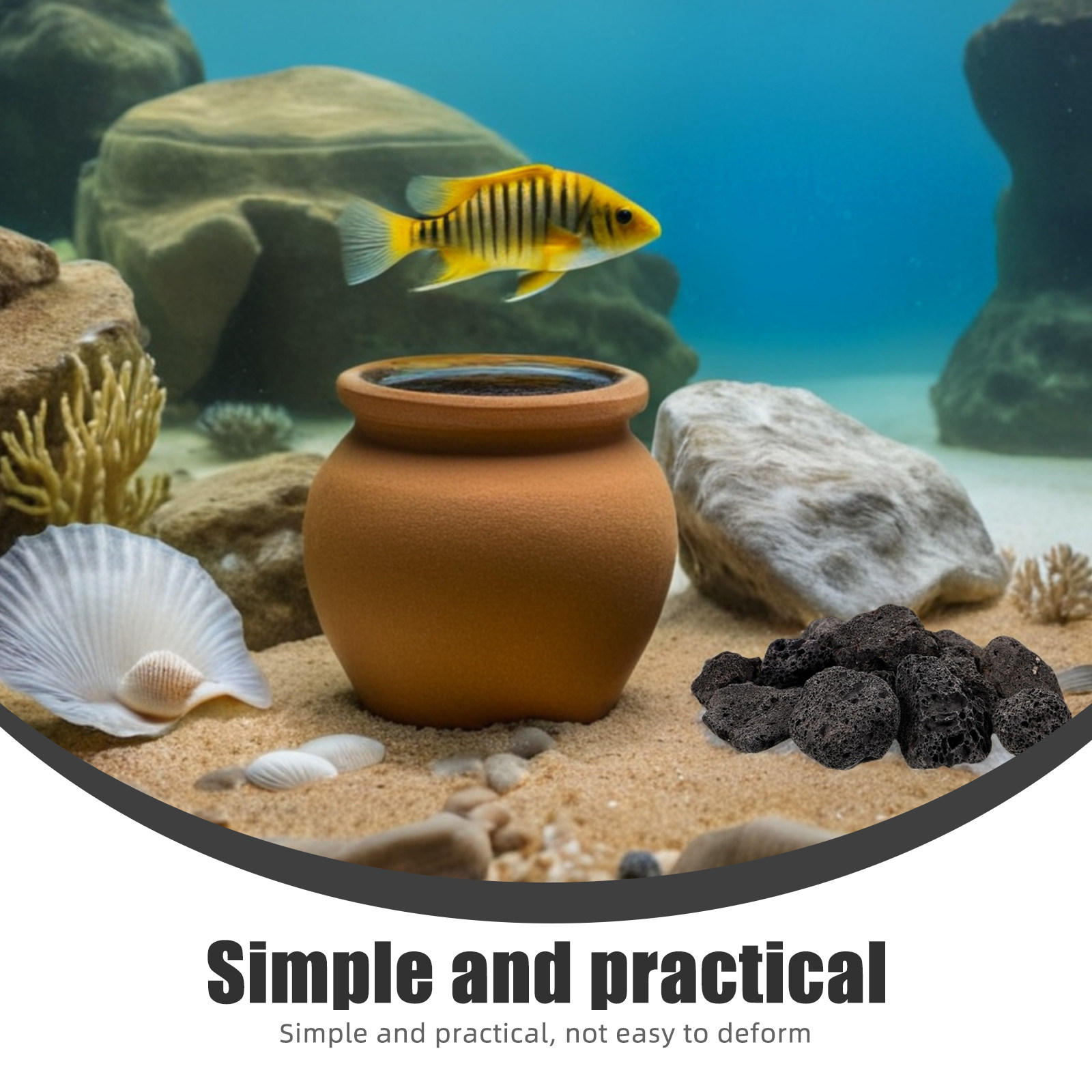 Confezione da 1 Pietre Vulcani - Aquarium Planting recensione e prezzo