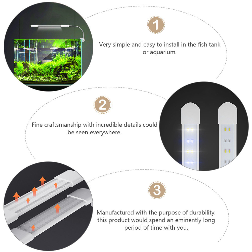 Lampada a Clip per Acquario, I - Aquarium Planted Setup recensione e prezzo